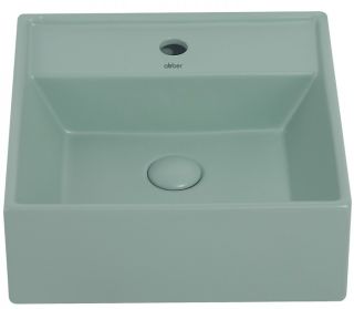 Раковина ABBER Rechteck AC2208MCG 41см светло-зелёный матовый